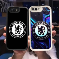 Q-18 CFC FC Black white Case for OPPO A3S A12E A1K Realme C2 C2S C1