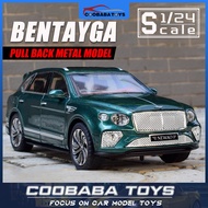 CBB 1:24 Bentley Bentayga Alloy Diecast Car Model Toy For Kids Boys Adults Collection Fast Shipping
