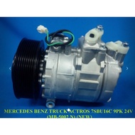 MERCEDES BENZ TRUCK ACTROS 7SBU16C 9PK 24V (NEW) COMPRESSOR MB-5002.N NYGP