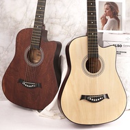 Yamaha sound 38 inch matte all-color ballad wooden guitar male and female students begin to learn no