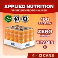 APPLIED NUTRITION Sparkling Protein Water 330ml 6/12 Pack|10G PROTEIN |ZERO SUGAR |VITAMIN C | HALAL