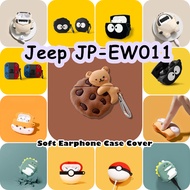 【imamura】For Jeep JP-EW011 Case Casing Soft Silicone Earphone Case Cartoon Creative Patterns