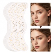 YL Glitter Freckles Sticker , Face Gold Temporary Transfer Freckles Stickers , Face Temporary Sticke