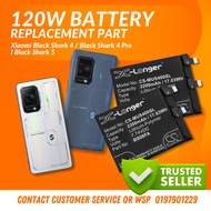 Xiaomi Black Shark 4 / Black Shark 4 Pro I Black Shark 5 BS08FA Battery Replacement Part I Fast Char