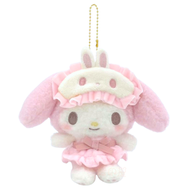 My Melody 睡衣款毛公仔掛飾吊飾 [平行進口]