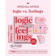 Novel LOGIC VS. Feelings by Aurellia Sapphire - Mediakita