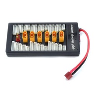 XT60 Lipo Parallel Charging Board Parallel 6 Batteries Charger Plate for Imax B6 B6AC B8 6 in1 RC FP