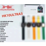 2025 4GB  latest 49mm HK 10 ultra 3  real AMOLED  smart watch NFC   Dynamic Island Ai Watch Face for