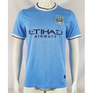 Áo Đấu Kappa Nhập Khẩu Retro Chính Hãng 97-98 Manchester City Số 17 Sun Jihai Số 16 Aguero Zheko Tev