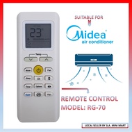 MIDEA AIRCOND REMOTE CONTROL RG-70 (FOR MIDEA REPLACEMENT)