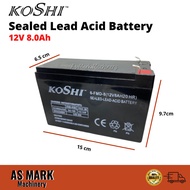 Rechargeable 12V 8Ah 12Ah 18AH Sealed Lead Acid / Lithium Battery for UPS Alarm