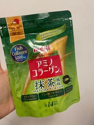 日本明治抹茶膠原蛋白粉