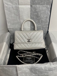 Chanel coco handle small flap bag mini flap