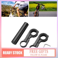 Jingcc Double Bracket Handlebar Extender Mount Bike Handle Bar Extension Holder for Lights GPS Phone
