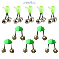 Mon Double Alarm Bells Fishing Rod Bites Alarm Fishing Bells Alarm for Night Fishing