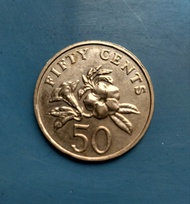 koin singapura 50 cent