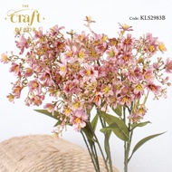 The Craft Decor Daphne Flower Spray | Dried Look Flower | Bunga Kering Hiasan | Home Wedding Decorat