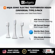 【Toothbrush Head】Mijia Sonic Electric Toothbrush Heads (Universal Type) 3-Pack | T300/T500/T500C | D