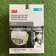 3M Particulate Respirator N95 8210 20 Pieces