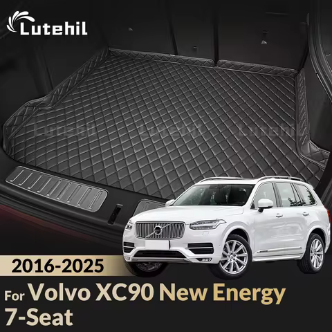For Volvo XC90 New Energy 7-Seat 2016-2025 24 23 22 21 20 19 18 17 3D Car Trunk Mat Cargo Liner Carp