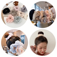 [Xi Decoration Huamei] BA059 Soft Fufu's Cute Plush Scrunchy Warm Korean Version Female Hair Accesso