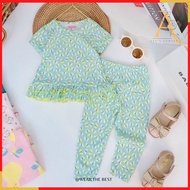 Pyjama Kids Pyjamas Doll Girl Jumping Beans Double Ruffle Jumping Beans