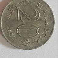 koin 20 Sen Malaysia 1982