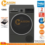 Beko Inverter Heatpump Dryer 12kg/ 10kg  B5T66230WM B5T64237WM (Made in Europe)