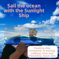 JINTONGCAIZI | Limited Edition Thousand Sunny Ship Desk Ornament