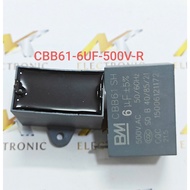 Start capacitor CBB61 6UF 500V - Fan capacitor CBB61 500V 6UF using high quality BM plug, 100% new