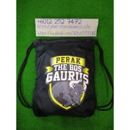 Perak (The Bos Gaurus) football drawstring bag / beg tali