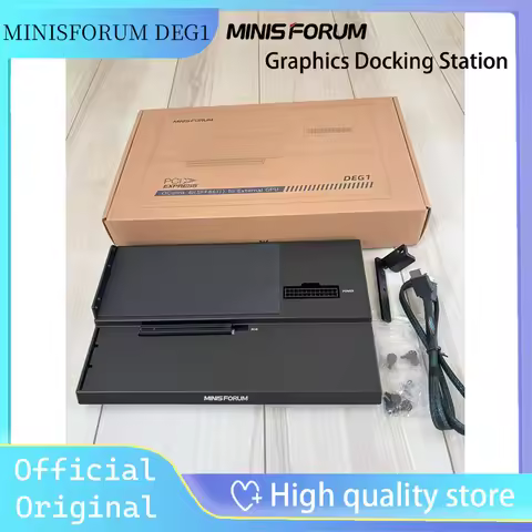 MINISFORUM DEG1 Docking Station Oculink Mini Pc,Oculink 4i(PCIe4 External Gpu Enclosure) Power suppl