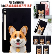 For Samsung Galaxy Tab S7+ S8+ S9+ S10+ S9 S10 FE+ Plus 12.4''13.1''SM-X6100 X820 X810 X800 T730 T97
