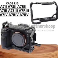 - Cage Rig Alpha A7II A7SII A7RII A7III A7SIII A7RIII A7IV A7RIV A7RV