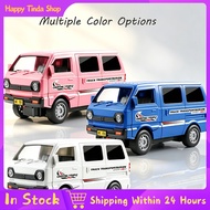 Kids Mini Cargo Van Toy Model, Dual Open Doors Drift Simulation Car Toy for Boys