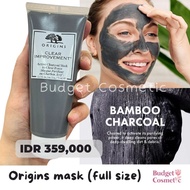 Origins CLEAR IMPROVEMENT ACTIVE CHARCOAL MASK TO CLEAR PORES AUTHENTIC / budget facemask