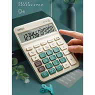 calculator scientific Date Voice Calculator Cute Goddess Pink Business Office Use 12-Bit Large Size 