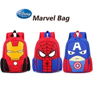 School Bag Spider-Man Captain America Children' s Backpack Cartoon Kindergarten Cute School Bag B