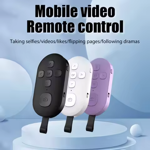 Wireless Bluetooth Mobile Selfie Lazy Instant Music Video Remote Control Mobile Phone Bluetooth Cont