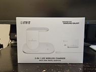 Samsung ITFIT Wireless Charger, 連火牛全套