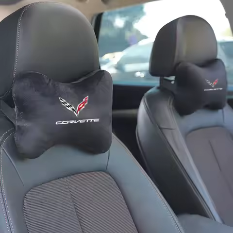 Car Neck Headrest Pillow Car Seat Neck Pillow Head And Neck Support for Corvette C1 C2 C3 C4 C5 C5 C