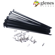 GLENES Cycle Spokes Black Electric Bike Mountain Bike Road Bike 27.5inch 26inch Stainless Steel