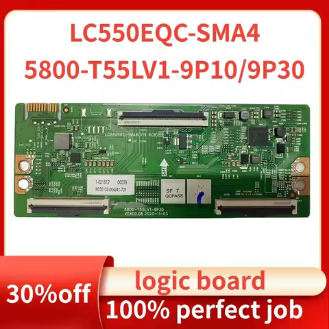 5800-T55LV1-9P10 5800-T55LV1-9P30 LC550EQC-SMA4 T-con board v Skyworth 55V40 55M2 and other brands 5