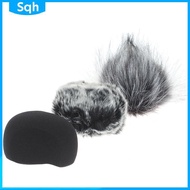 bri 1Pc Foam Mic Wind Cover Furry Windscreen Muff For ZOOM H5 H6 Recorder Microphone ywr