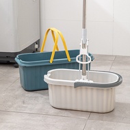 mop lantai viral mop lantai Extended Sponge Mop Bucket Squeeze Bucket Single Bucket Mop Basin Plasti