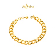 MASDORA 999 Gold Bracelet Rantai Tangan Emas ~ Gajah Licin (EMAS 999/24K)
