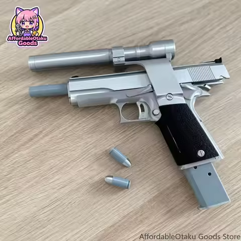 Leon' SG-09 R 3D Printed Upgraded Non-Firing Moving Parts Gun Prop High Detail Cosplay Display Ornam