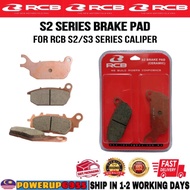 S2 S3 CALIPER RCB S2 SERIES CERAMIC DISC BREK BRAKE PAD RACING BOY