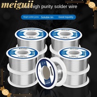 MEIGUII  Corel Solder, FLUX 2.0% Low-melting Low Temperature Welding Wire, Universal No-clean 20g 50