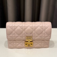 （甜價美包）Dior addict 鏈條woc 羊皮